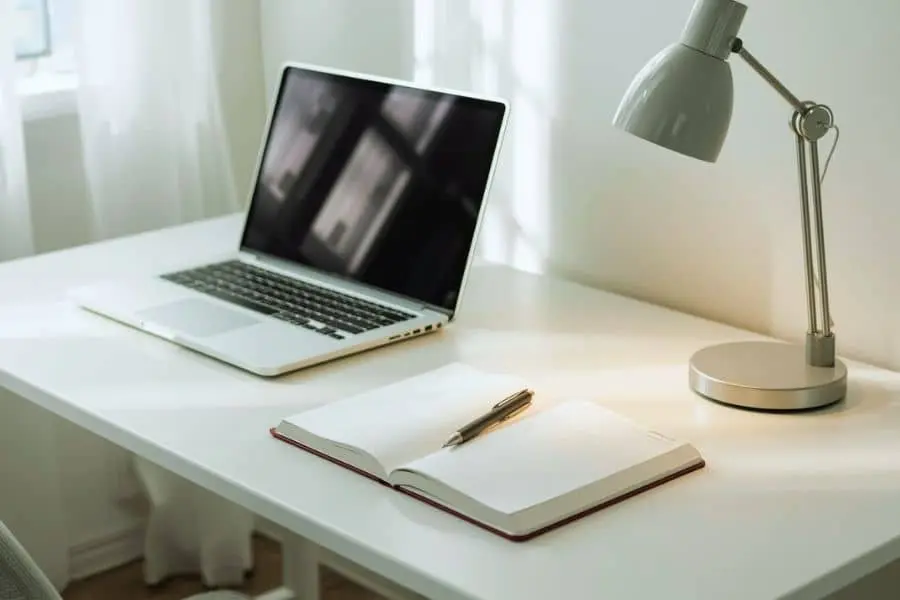 Organized study desk setup for productive study sessions
