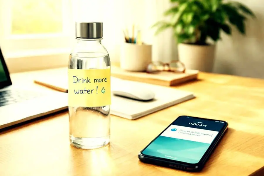 drinking water habit for lifestyle tweaks for mental clarity and energy 