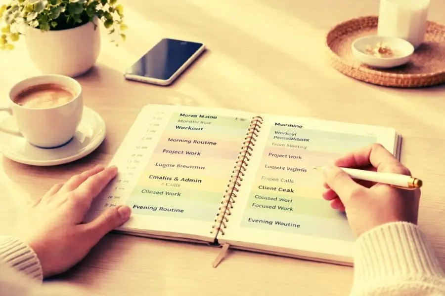 morning routine planning how to create a daily schedule successfully