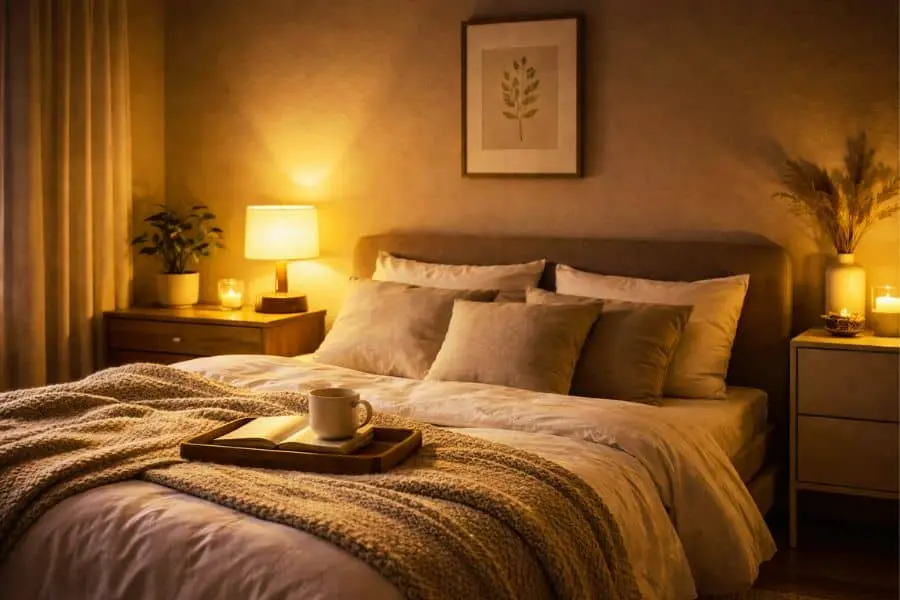 relaxing evening habits for better productivity and sleep 